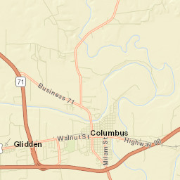 Columbus Street Map