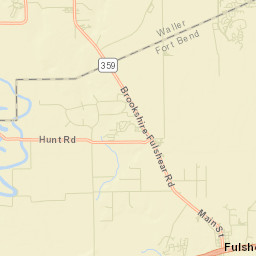 Fulshear Street Map