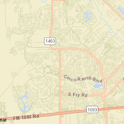 10441 Spring Green Boulevard Katy TX Street Map