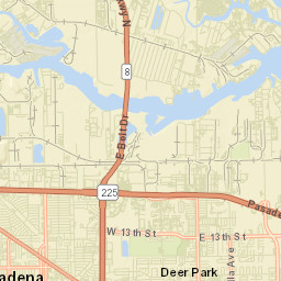 Deer Park Street Map