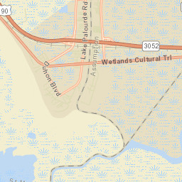 Amelia Street Map