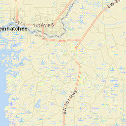 Steward City Florida Street Map