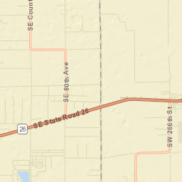 Thames Florida Street Map