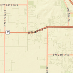 Pine Hill Estates Florida Street Map