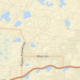 Whiteville Florida Street Map