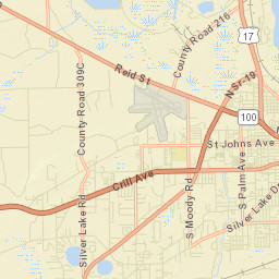 Peniel Florida Street Map