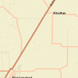 Harunabad Street Map