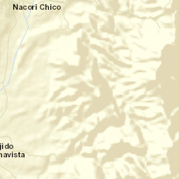 Nácori Chico Street Map