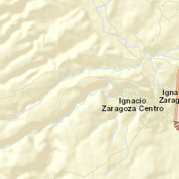 Ignacio Zaragoza Street Map