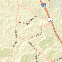 Cross Mountain Street Map