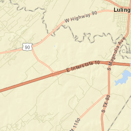 Luling Street Map