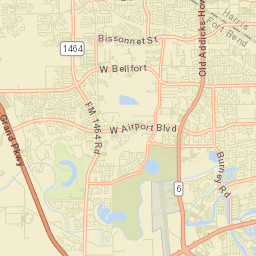 8900 Westmoor Drive Richmond TX Street Map