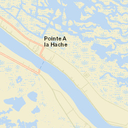 Plaquemines Parish Street Map