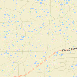 Dixie County Street Map