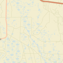 Eugene Florida Street Map