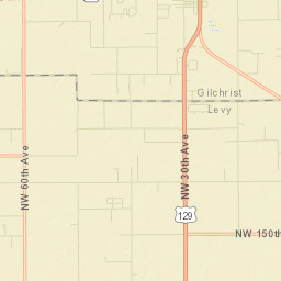 Andrews Florida Street Map