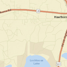 Grove Park Florida Street Map