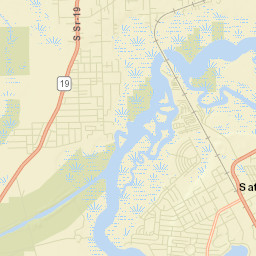 Possum Bluff Florida Street Map