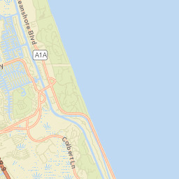 Palm Coast Florida Street Map