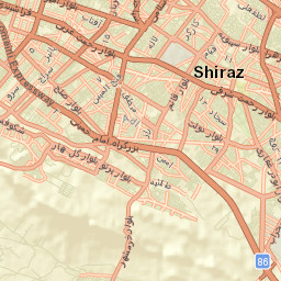 Shiraz Street Map