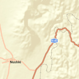 Nushki Street Map