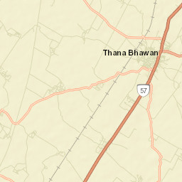 Thana Bhawan Street Map