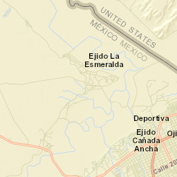 Manuel Ojinaga Street Map