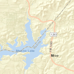 Lakehills Street Map