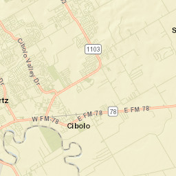 1100-1198 Valeria Drive, Marion, TX  Street Map