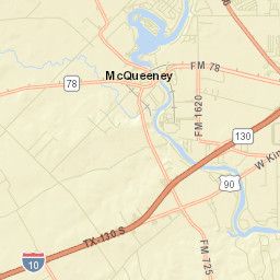 McQueeney Street Map