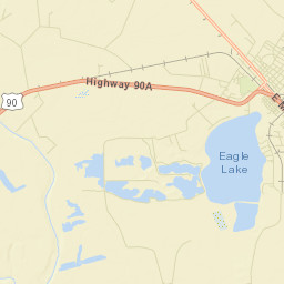 Eagle Lake Street Map