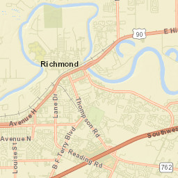 Richmond Street Map