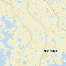 Montegut Street Map