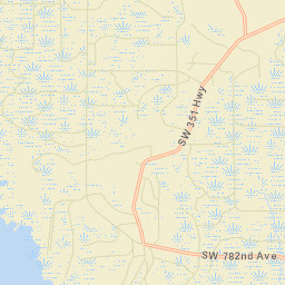 Horseshoe Florida Street Map