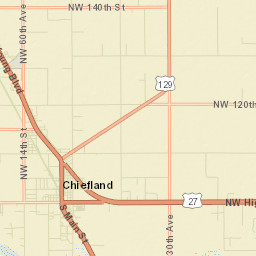 Hardeetown Florida Street Map