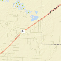 Merediths Florida Street Map