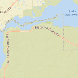 Hog Valley Florida Street Map