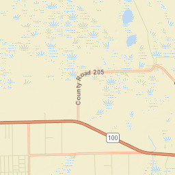 Neoga Florida Street Map