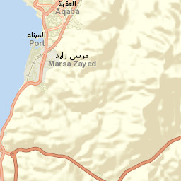 Aqaba Street Map