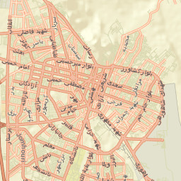 Zahedan Street Map