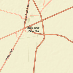 Jalalpur Pirwala Street Map