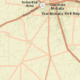 Sirsa Street Map