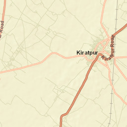 Kiratpur Street Map