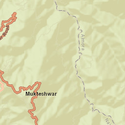 Mukteshwar Street Map