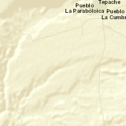 Tepache Street Map
