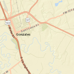 Gonzales Street Map