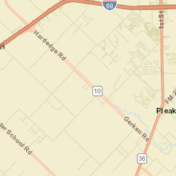 Pleak Street Map