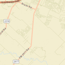 Fort Bend County Street Map