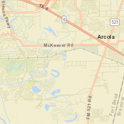 Arcola Street Map