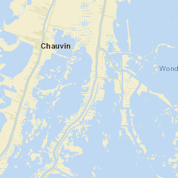 Chauvin Street Map